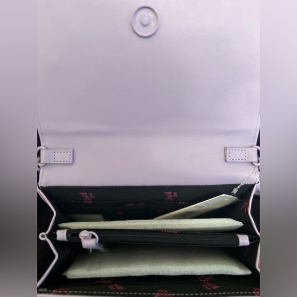 Betsey Johnson Sybil Crossbody Bag - Lavender (NWT) - Picture 4 of 5